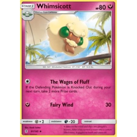 GRI 091/145 - Whimsicott - Reverse Holo