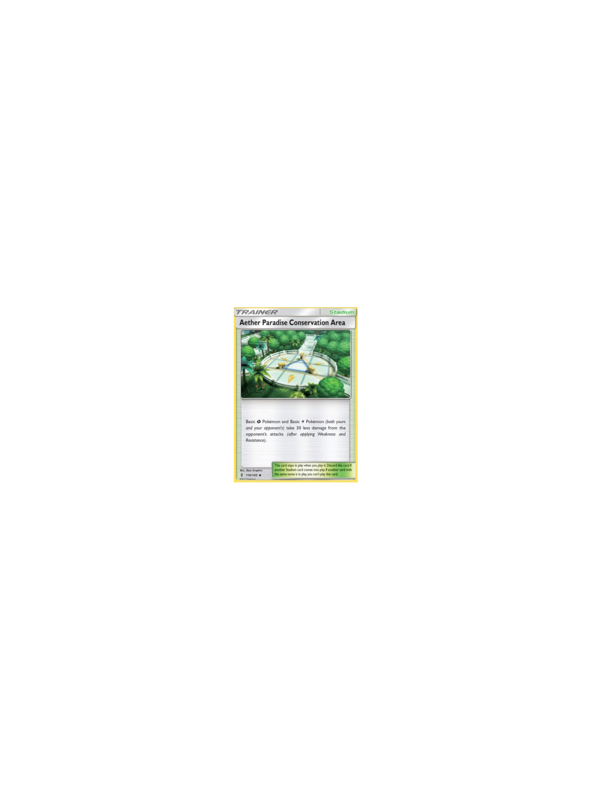 GRI 116/145 - Aether Paradise Conservation Area - Reverse Holo