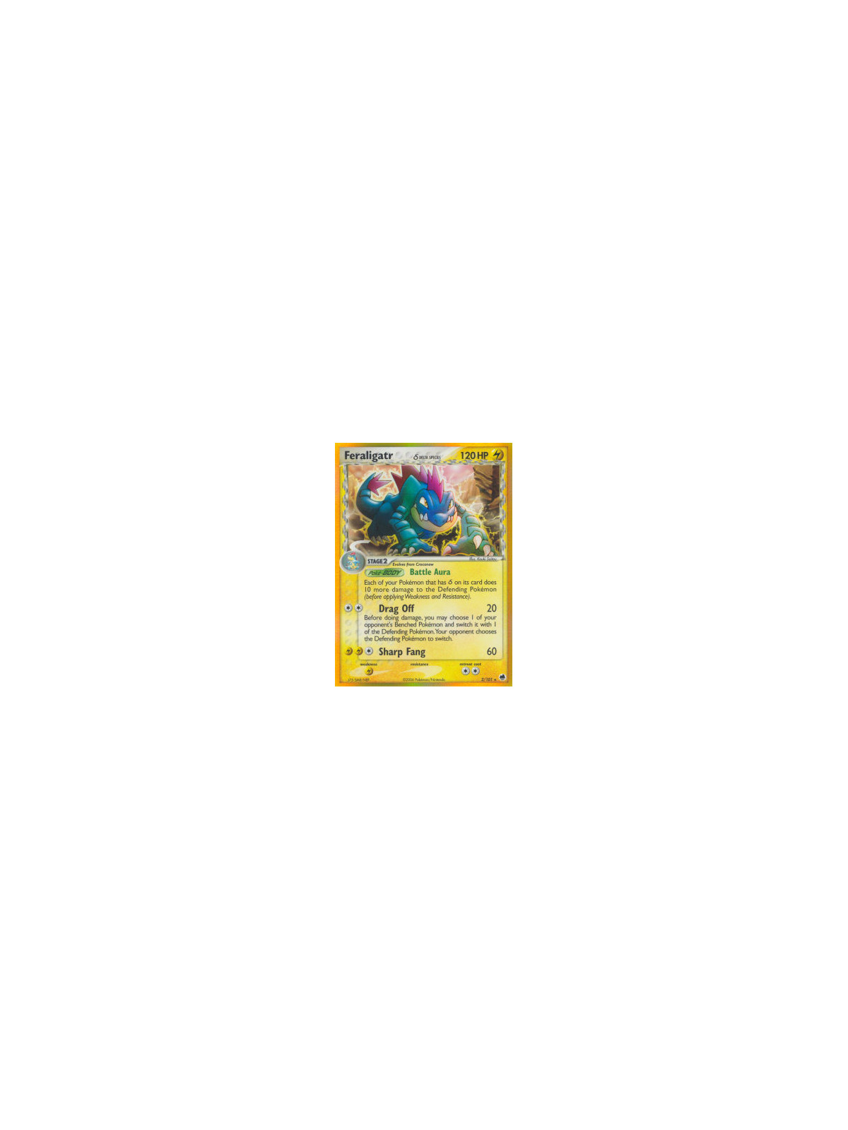 DF 002 - Feraligatr Delta Species