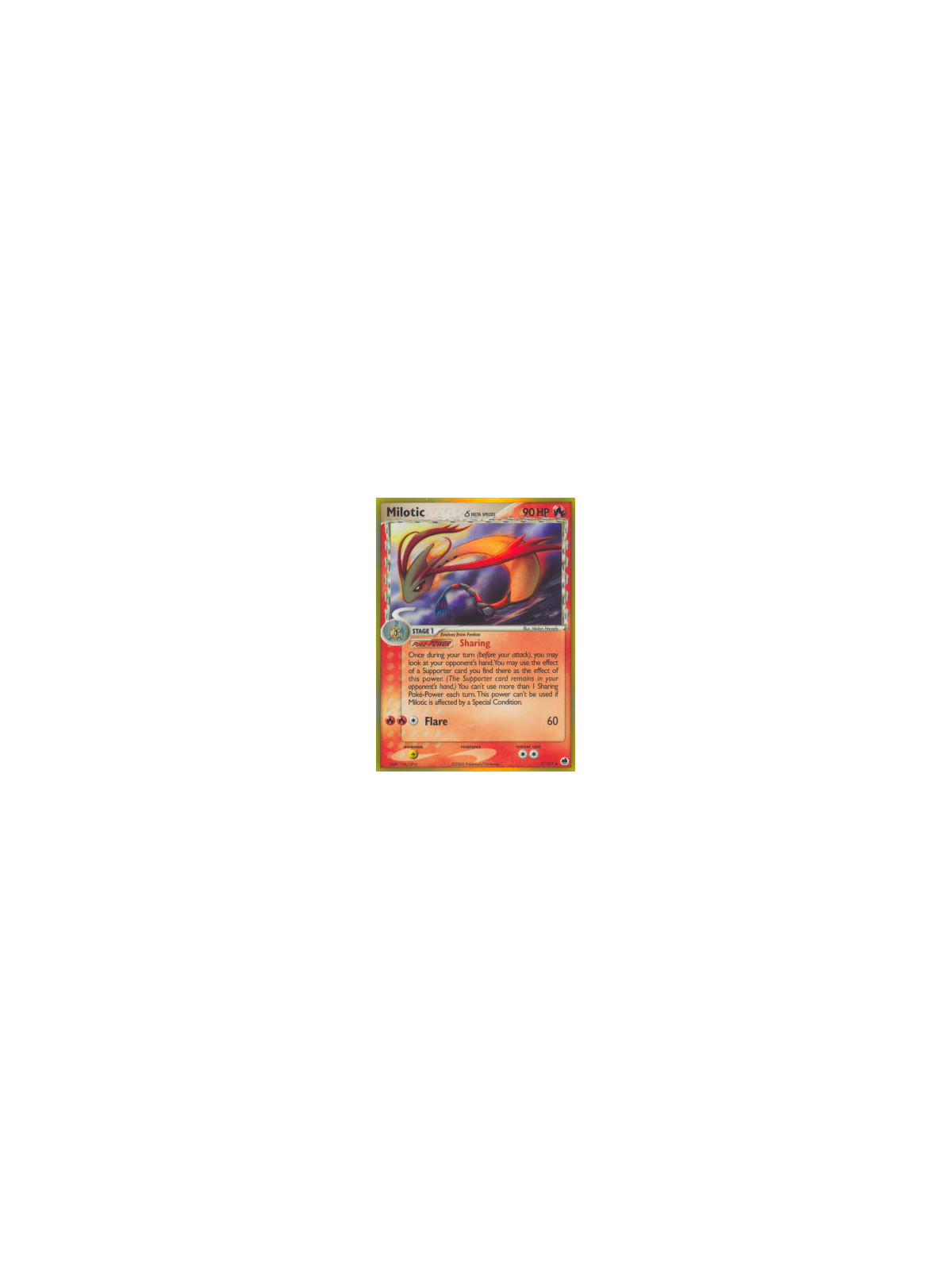DF 005 - Milotic Delta Species