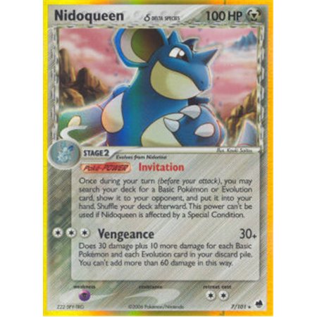 DF 007 - Nidoqueen Delta Species