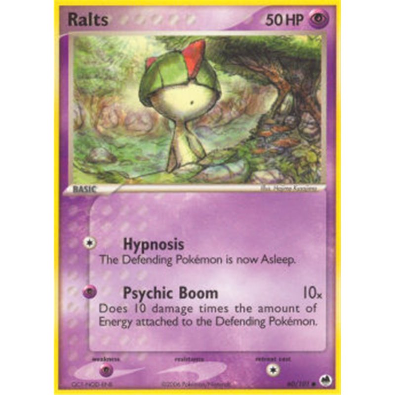 DF 060 - Ralts - Reverse Holo