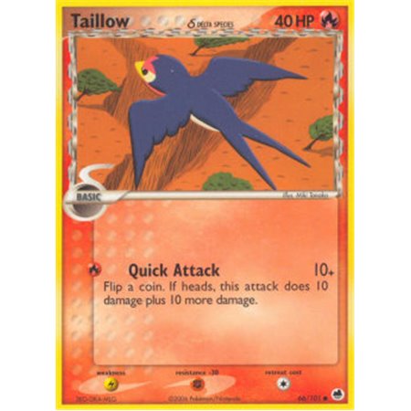 DF 066 - Taillow Delta Species - Reverse Holo