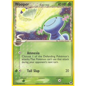 DF 071 - Wooper Delta Species - Reverse Holo