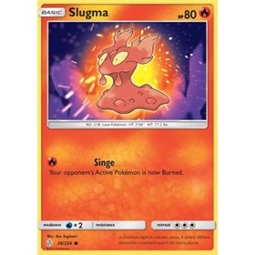 CEC 026 - Slugma - Reverse Holo CEC 026 - Slugma - Reverse Holo