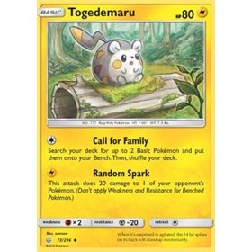 CEC 073 - Togedemaru - Reverse Holo CEC 073 - Togedemaru - Reverse Holo