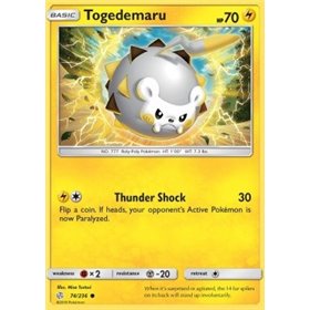 CEC 074 - Togedemaru - Reverse Holo CEC 074 - Togedemaru - Reverse Holo