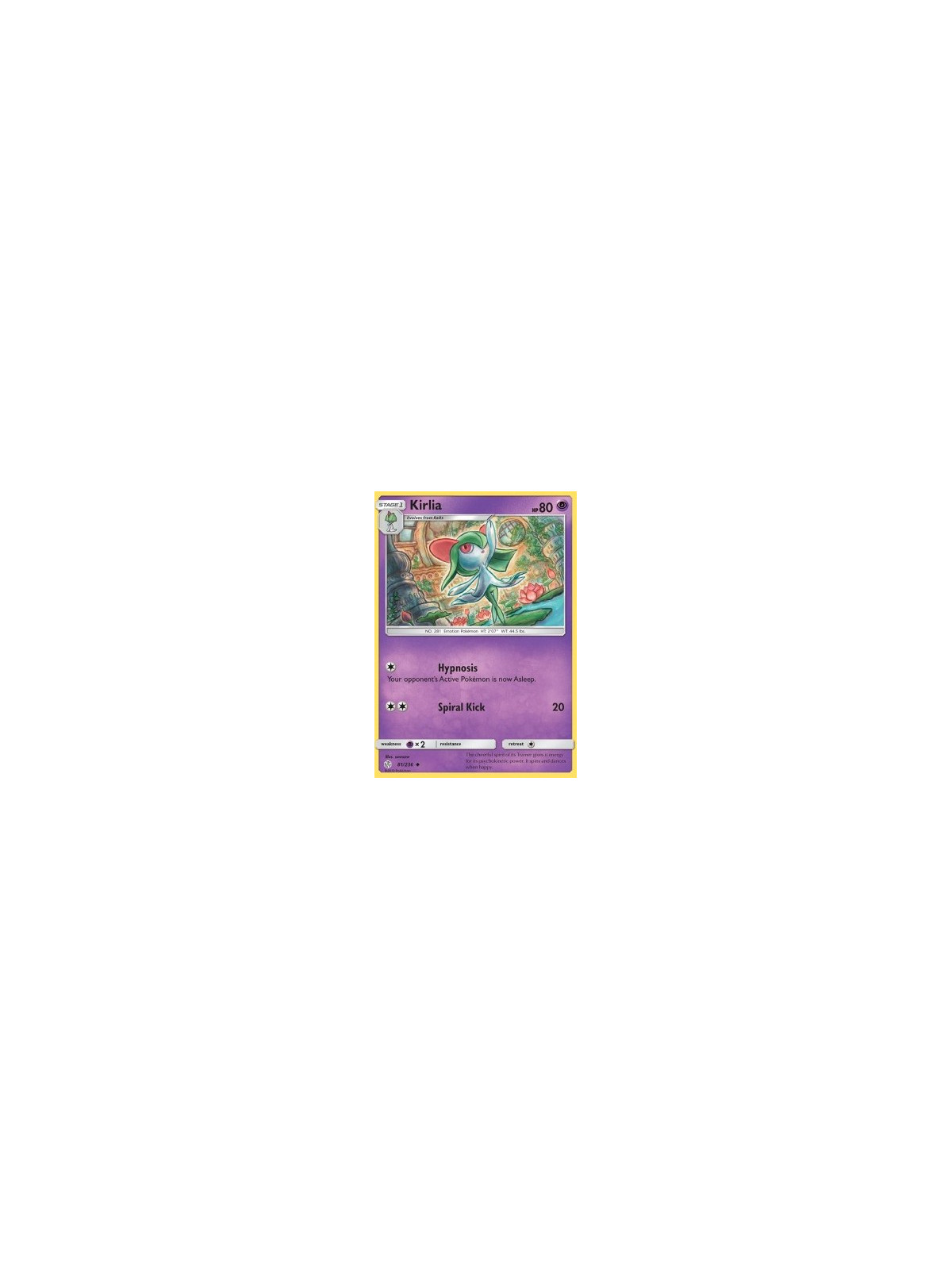 CEC 081 - Kirlia - Reverse Holo