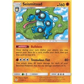 CEC 117 - Seismitoad - Reverse Holo CEC 117 - Seismitoad - Reverse Holo