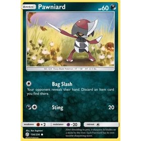 CEC 134 - Pawniard - Reverse Holo CEC 134 - Pawniard - Reverse Holo