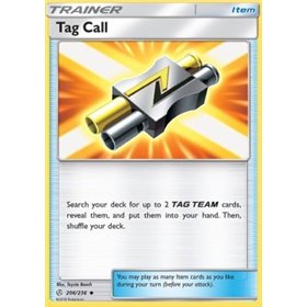 CEC 206 - Tag Call - Reverse Holo CEC 206 - Tag Call - Reverse Holo