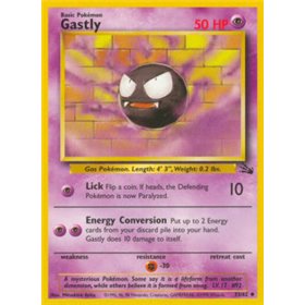 FO 033 - Gastly - 1e Editie FO 033 - Gastly - 1e Editie