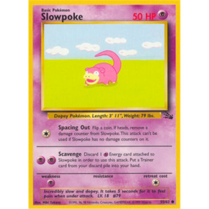 FO 055 - Slowpoke - 1e Editie