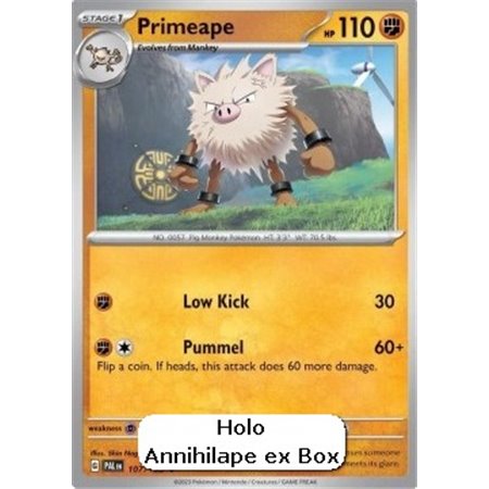 PAL 107 - Primeape - Promo