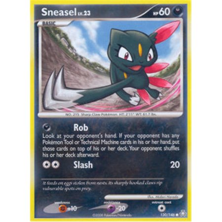 LA 120 - Sneasel Lv.23 Reverse Holo