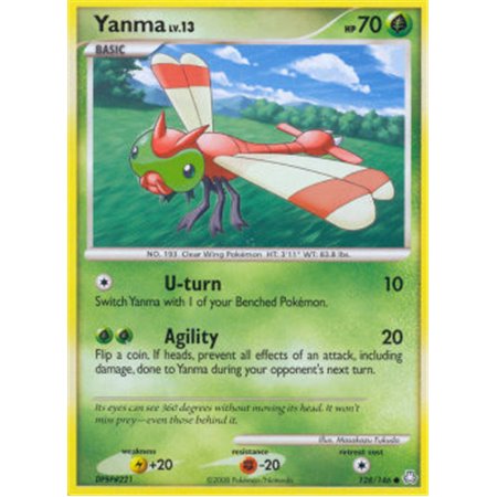 LA 128 - Yanma Lv.13 Reverse Holo