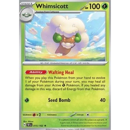 TEF 015 - Whimsicott - Reverse Holo