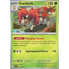TEF 017  - Sawsbuck - Reverse Holo
