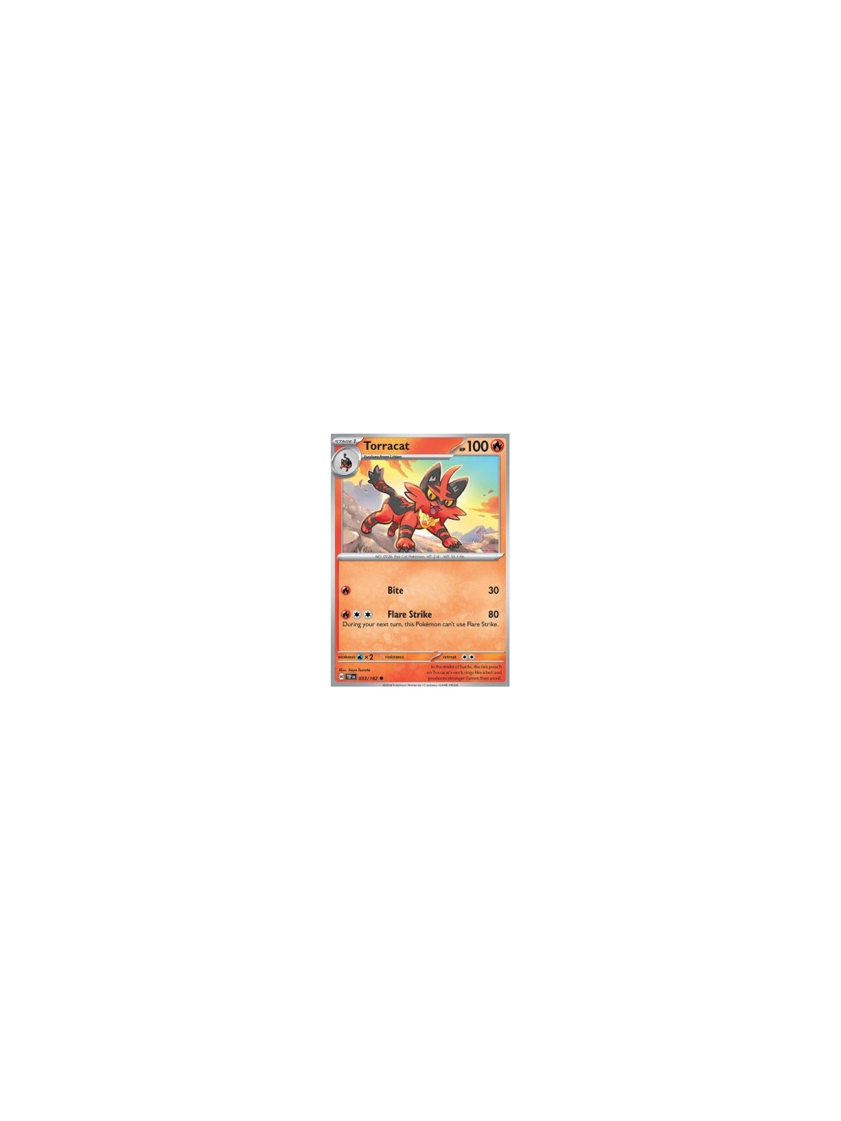 TEF 033 - Torracat - Reverse Holo