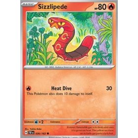 TEF 036 - Slizzlipede - Reverse Holo TEF 036 - Slizzlipede - Reverse Holo