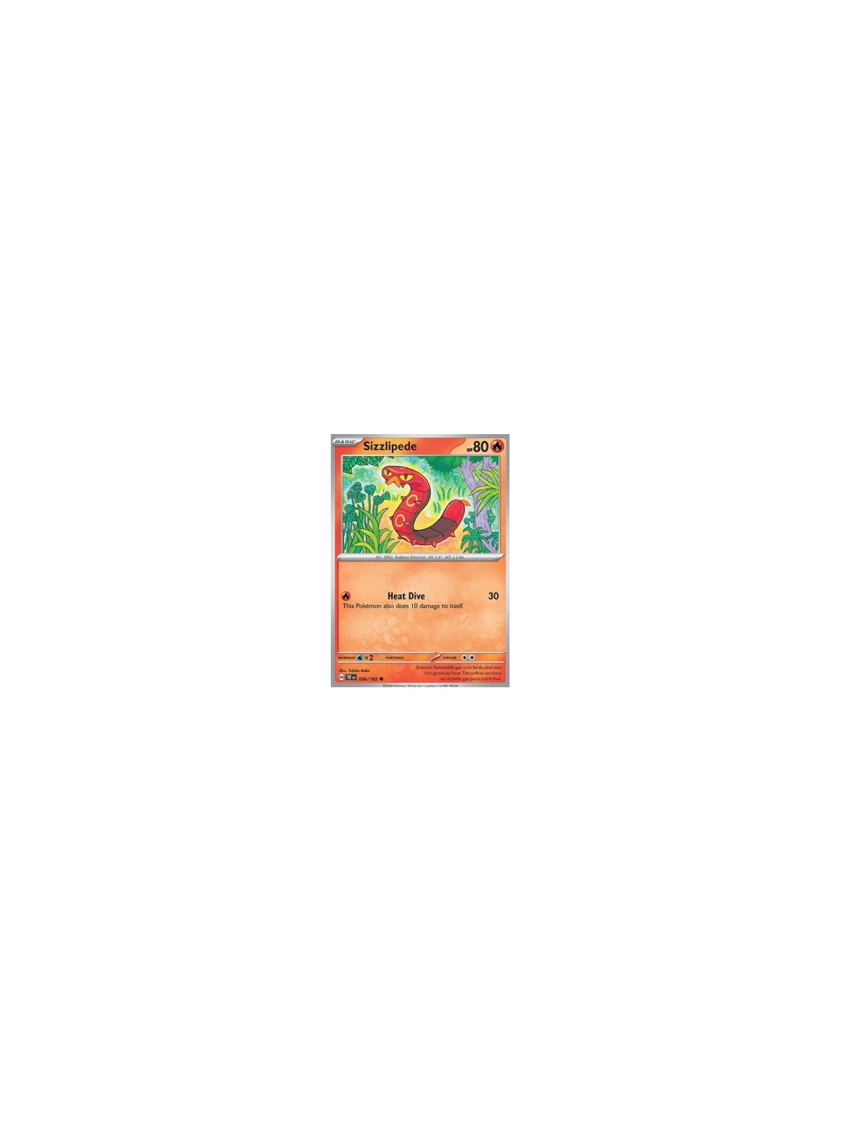 TEF 036 - Slizzlipede - Reverse Holo