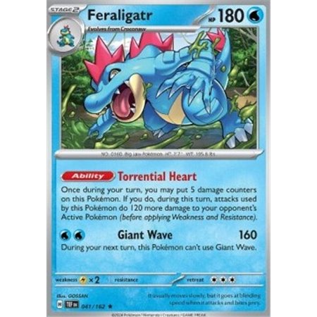 TEF 041 - Feraligatr - Reverse Holo