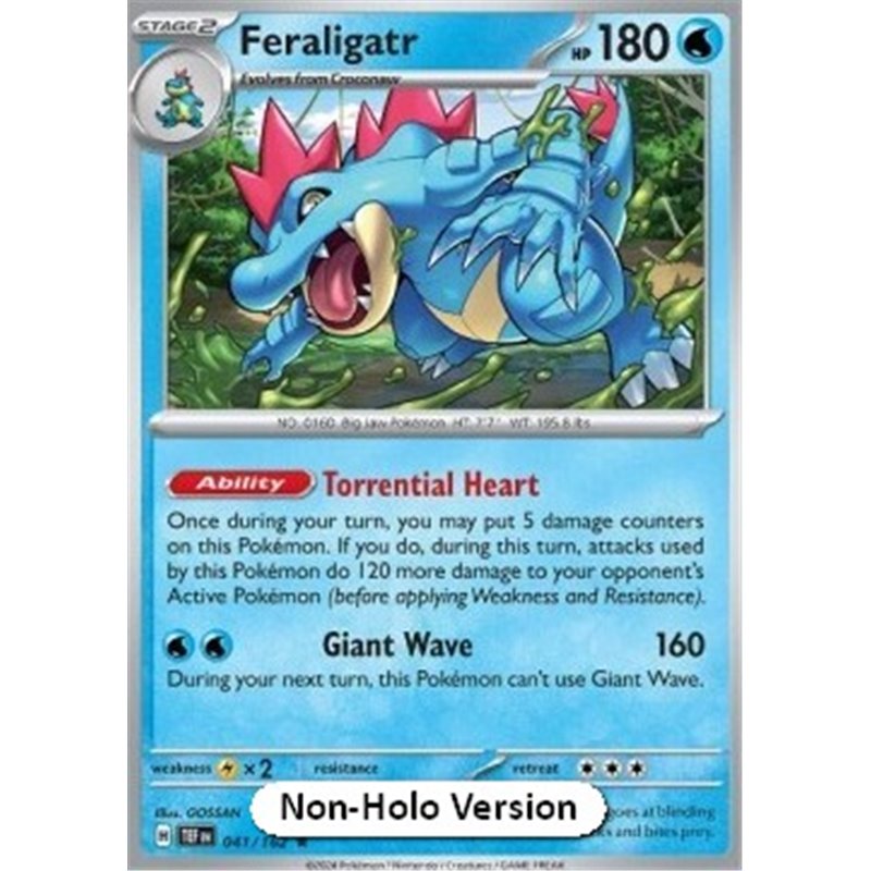 TEF 041 - Feraligatr