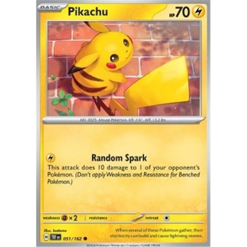 TEF 051 - Pikachu - Reverse Holo