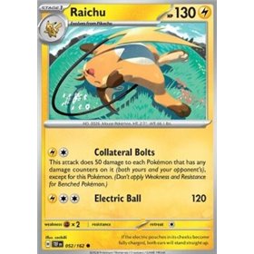 TEF 052 - Raichu - Reverse Holo