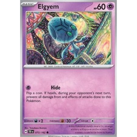 TEF 073 - Elgyem - Reverse Holo