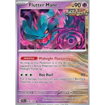 TEF 078 - Flutter Mane - Reverse Holo