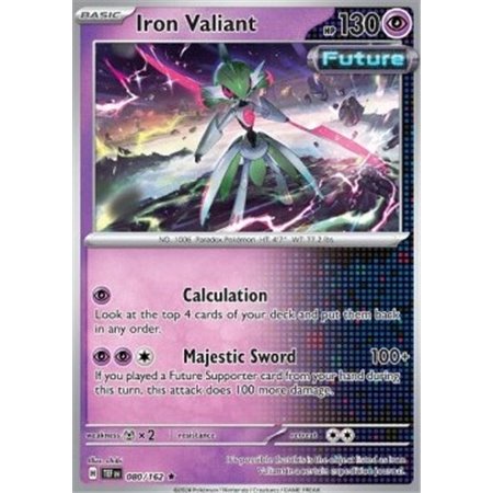 TEF 080 - Iron Valiant - Reverse Holo