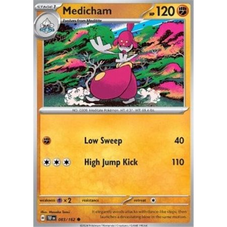 TEF 083 - Medicham - Reverse Holo