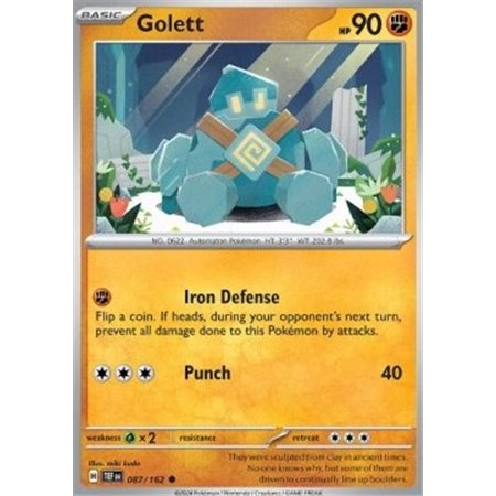 TEF 087 - Golett - Reverse Holo