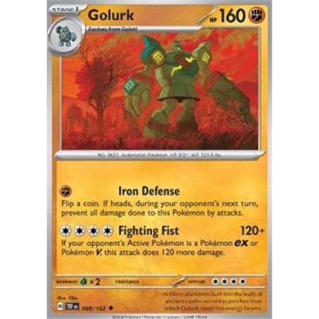 TEF 088 - Golurk - Reverse Holo