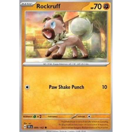 TEF 089 - Rockruff - Reverse Holo