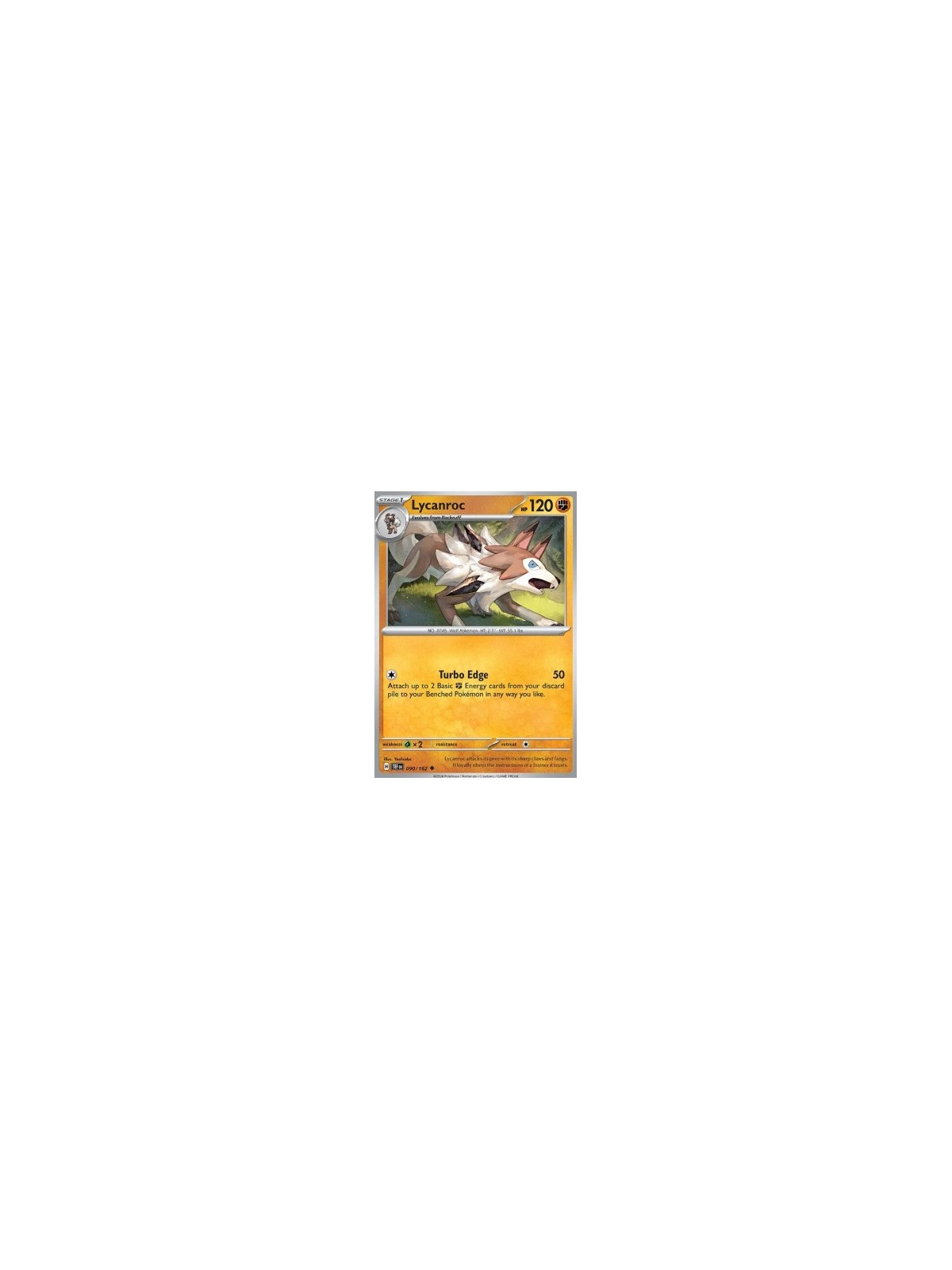TEF 090 - Lycanroc - Reverse Holo