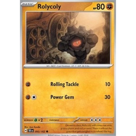 TEF 093 - Rolycoly - Reverse Holo