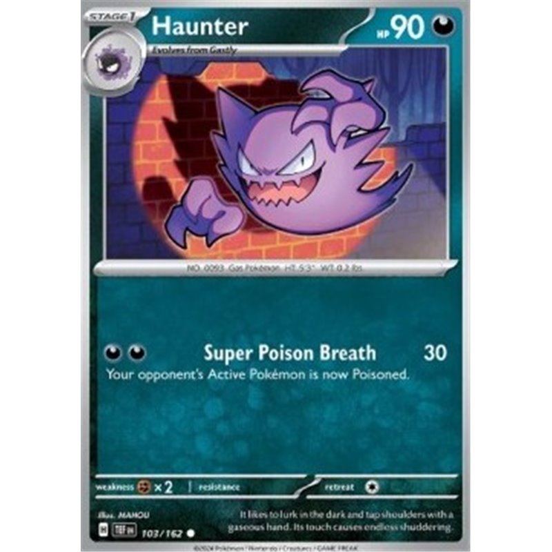 TEF 103 - Haunter - Reverse Holo