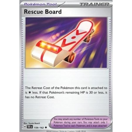 TEF 159 - Rescue Board - Reverse Holo