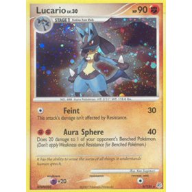 DP 006 - Lucario Lv.30 - Reverse Holo