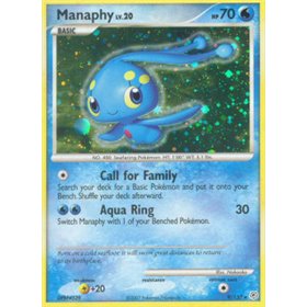 DP 009 - Manaphy Lv.20 - Reverse Holo - Stamped DP 009 - Manaphy Lv.20 - Reverse Holo - Stamped