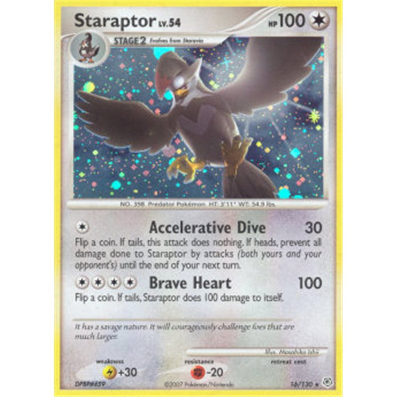 DP 016 - Staraptor Lv.54