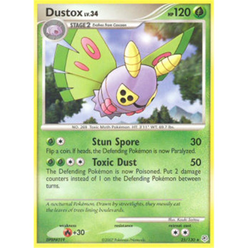 DP 025 - Dustox Lv.34 - Reverse Holo