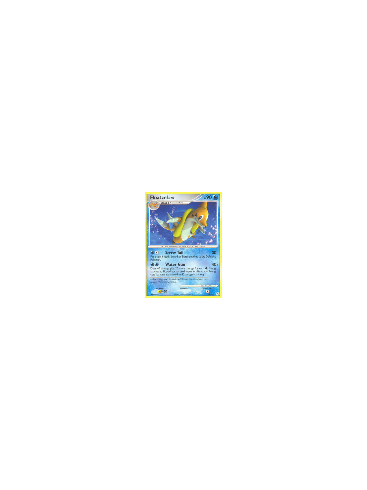 DP 026 - Floatzel Lv.29