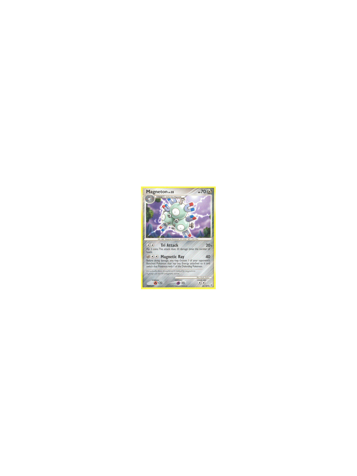 DP 054 - Magneton Lv.35 - Reverse Holo