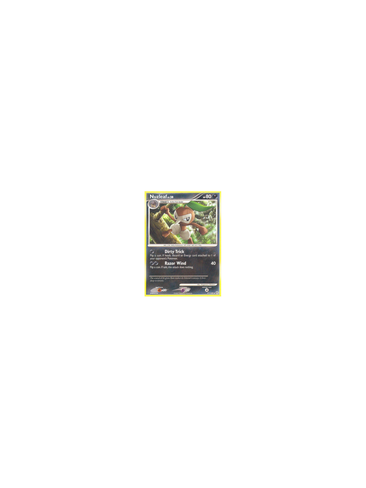 DP 057 - Nuzleaf Lv.28