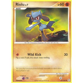 DP 061 - Riolu Lv.7 - Reverse Holo DP 061 - Riolu Lv.7 - Reverse Holo