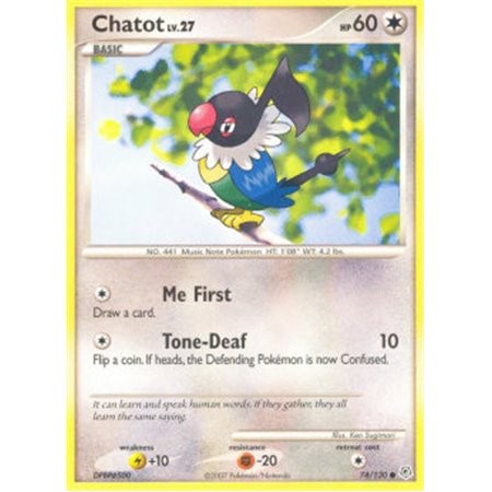 DP 074 - Chatot Lv.27