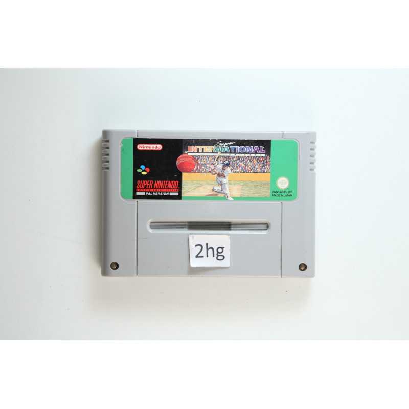 Super Internatonal Cricket (losse cassette, snes)